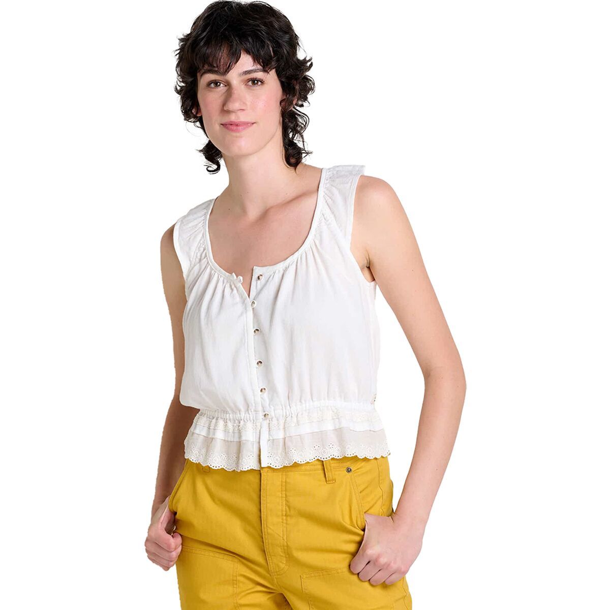 Манзана блузка с рюшами Toad&Co, цвет egret
Манзана блузка с рюшами Toad&Co, цвет egret