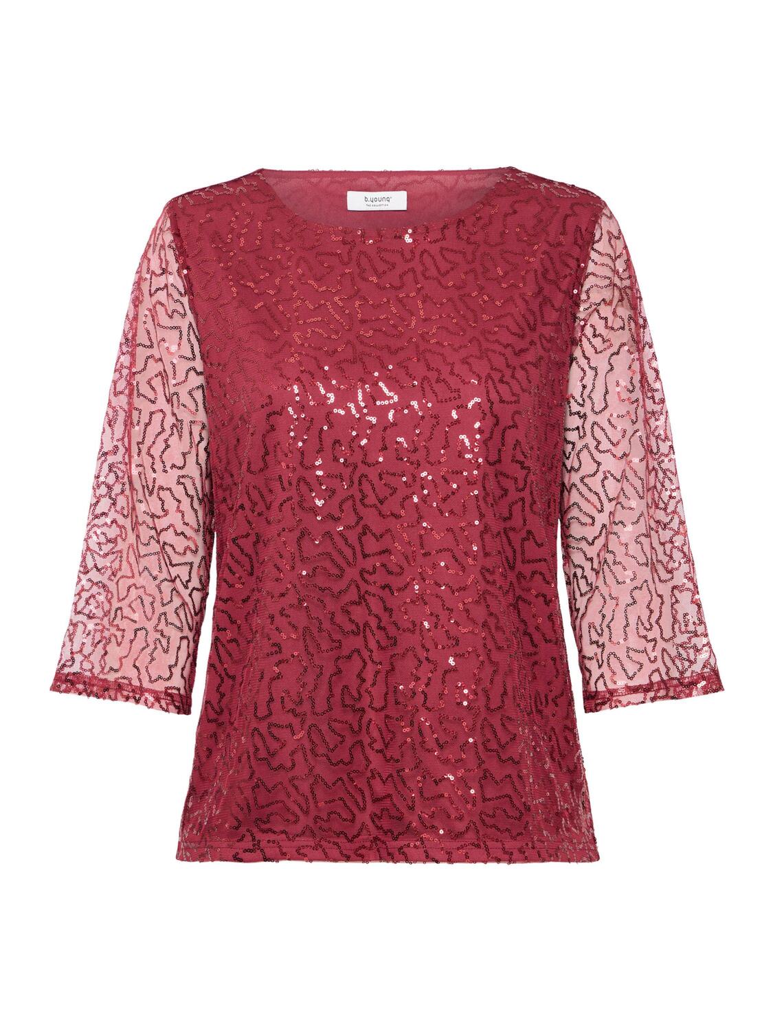 B.young Лонгслив 'Soffa' в темно-красном цвете
B.young Лонгслив 'Soffa' в темно-красном цвете