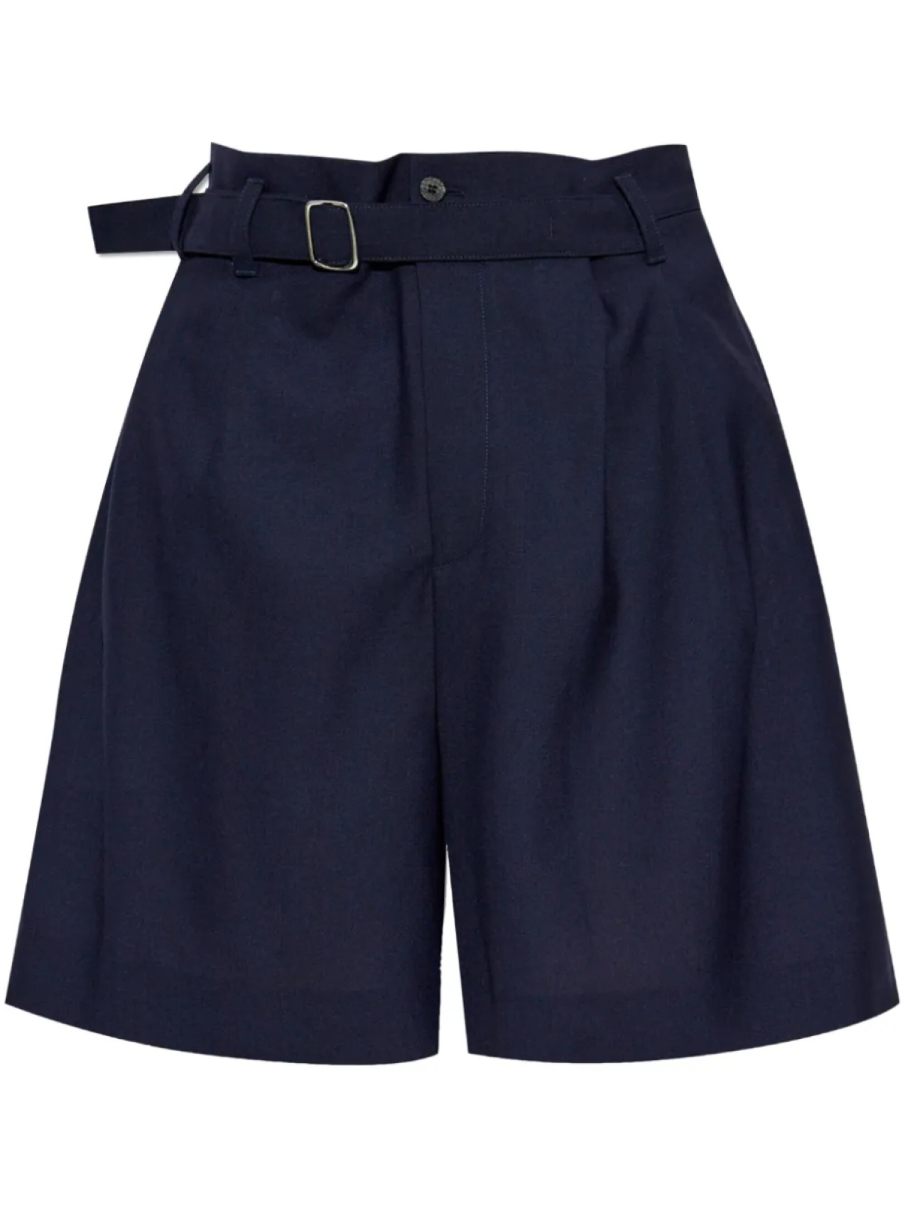 Шорты с плиссировкой и поясом Jacquemus, синий
Шорты с плиссировкой и поясом Jacquemus, синий