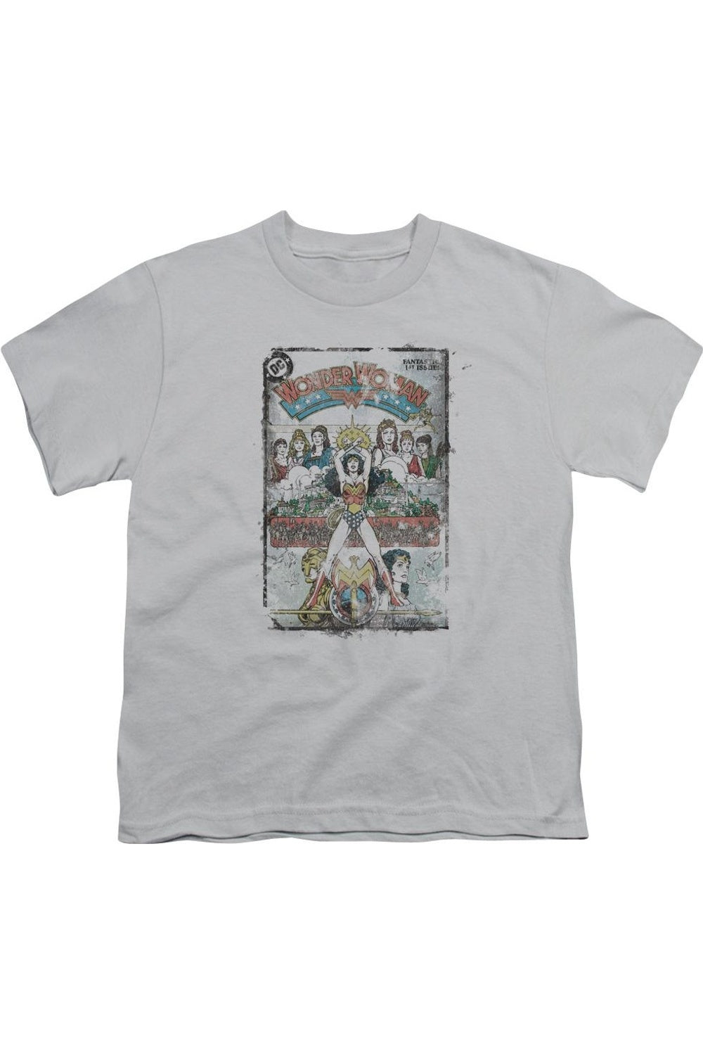 Футболка с коротким рукавом для подростков DC Comics Vol 1 Cover Gildan, серебряный
Футболка с коротким рукавом для подростков DC Comics Vol 1 Cover Gildan, серебряный