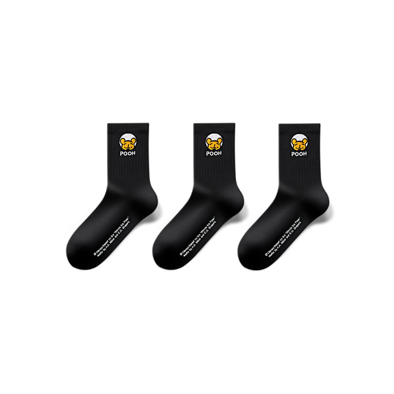 Набор из 3 пар носков Winnie The Pooh Series Mid Calf Disney, черный
Набор из 3 пар носков Winnie The Pooh Series Mid Calf Disney, черный