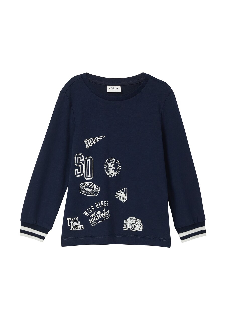 Рубашка s.Oliver, темно-синий
Рубашка s.Oliver, темно-синий