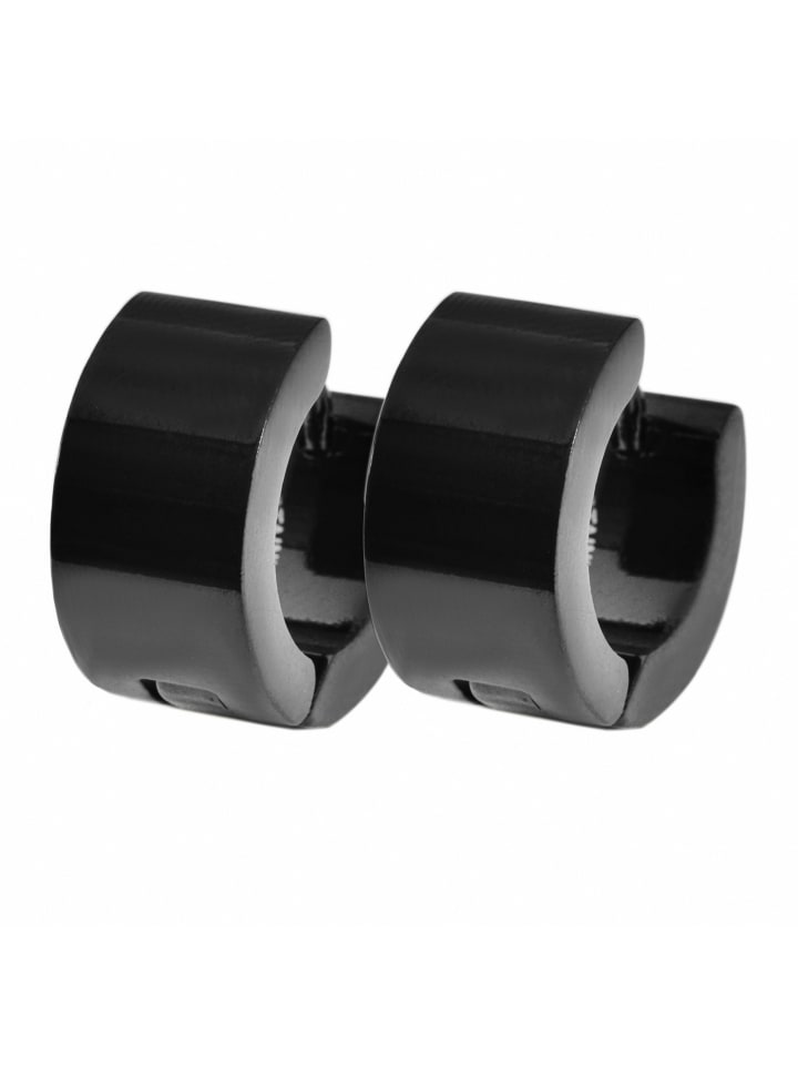 Adeliás Женские серьги-кольца из нержавеющей стали черного цвета
Adeliás Женские серьги-кольца из нержавеющей стали черного цвета