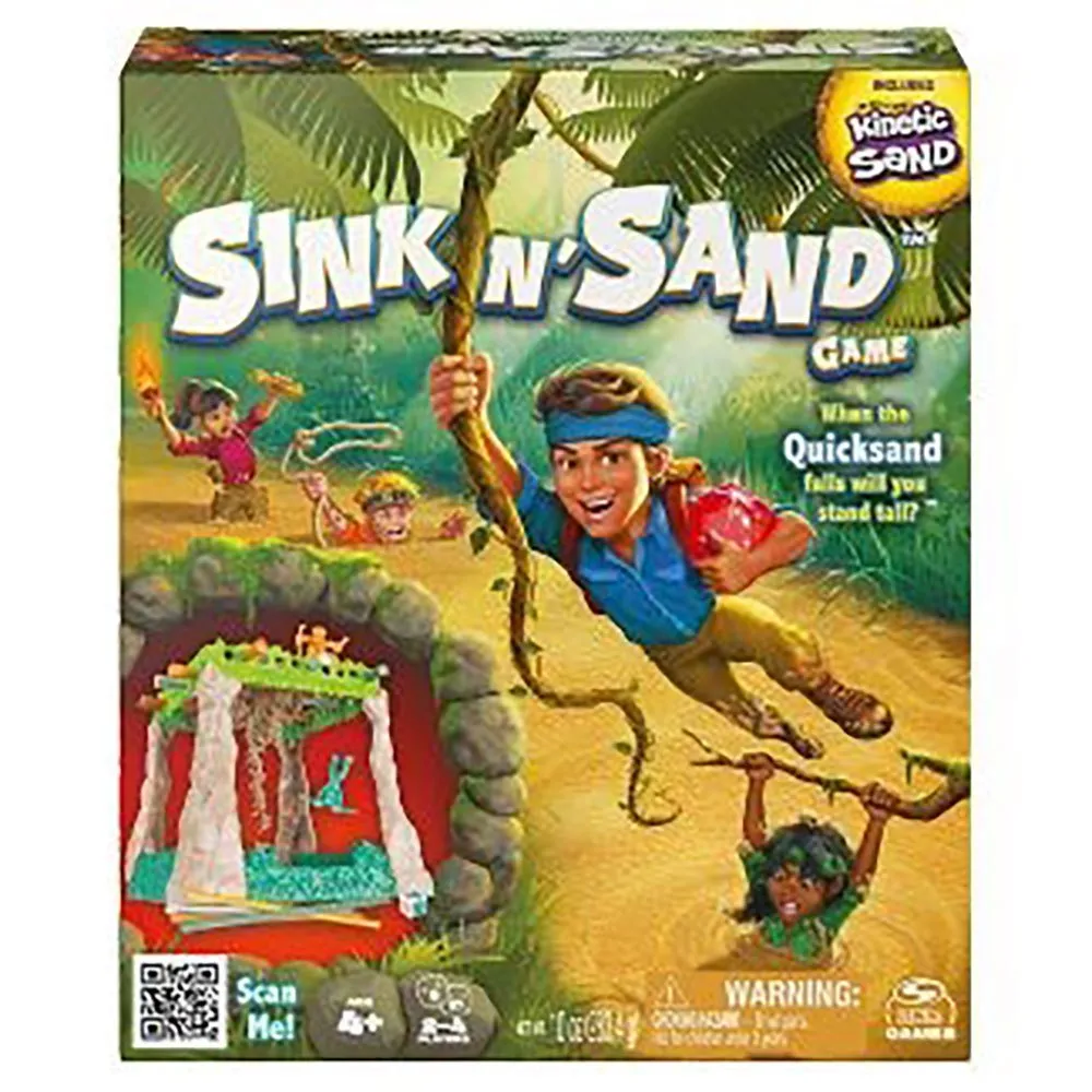 Настольная игра Spinmaster Games Sink N Sand 6065693, мультиколор
Настольная игра Spinmaster Games Sink N Sand 6065693, мультиколор