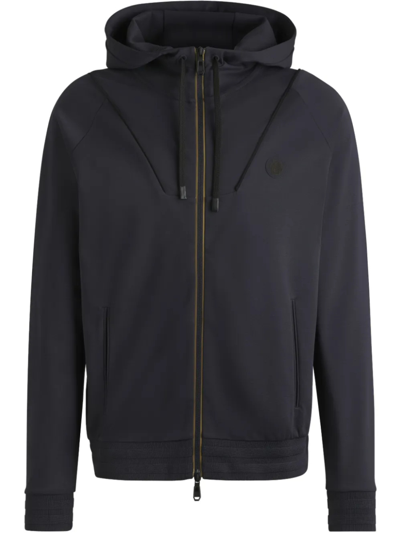 Худи с аппликацией BOSS, синий 
Худи с аппликацией BOSS, синий