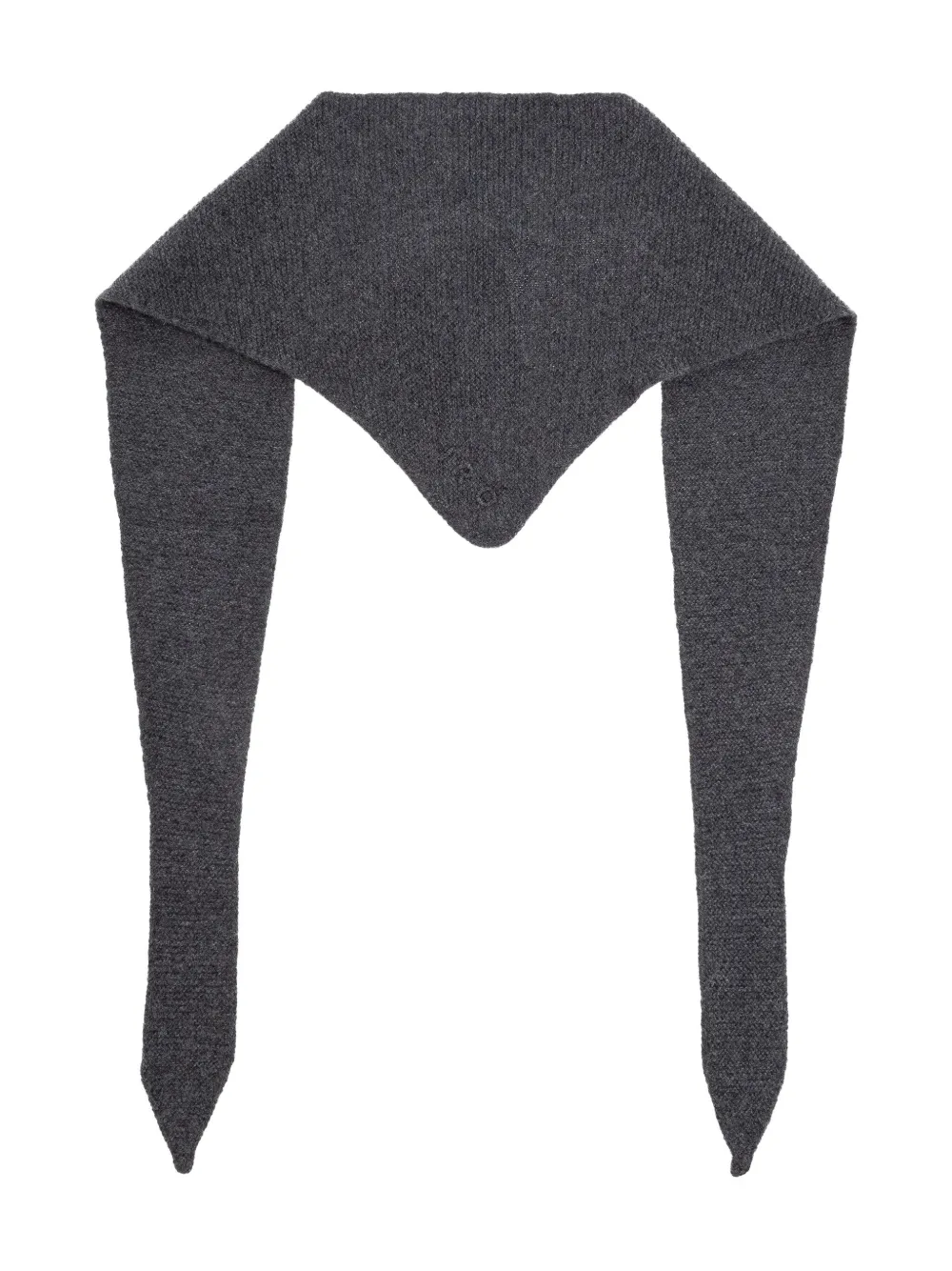 Шарф с заостренным концом IRO, серый 
Шарф с заостренным концом IRO, серый