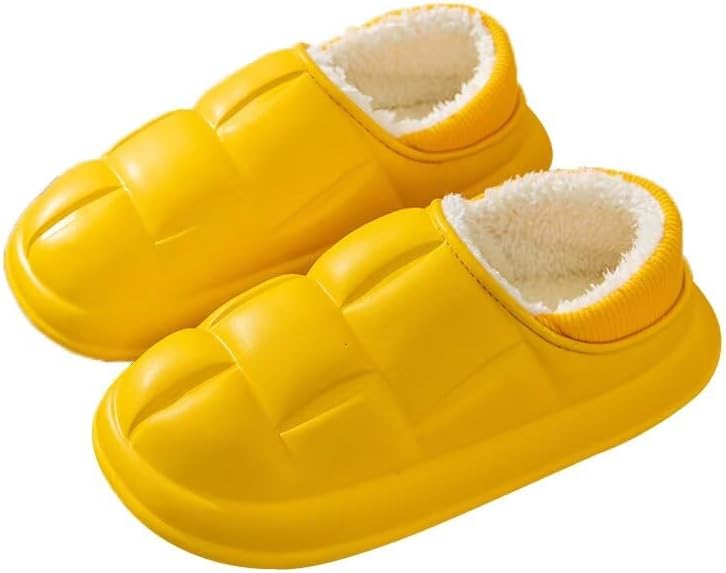 Мужские и женские водоотталкивающие однотонные хлопковые тапочки для зимы, для дома и улицы, для прогулок по снегу Zonkacen, желтый
Мужские и женские водоотталкивающие однотонные хлопковые тапочки для зимы, для дома и улицы, для прогулок по снегу Zonkacen, желтый