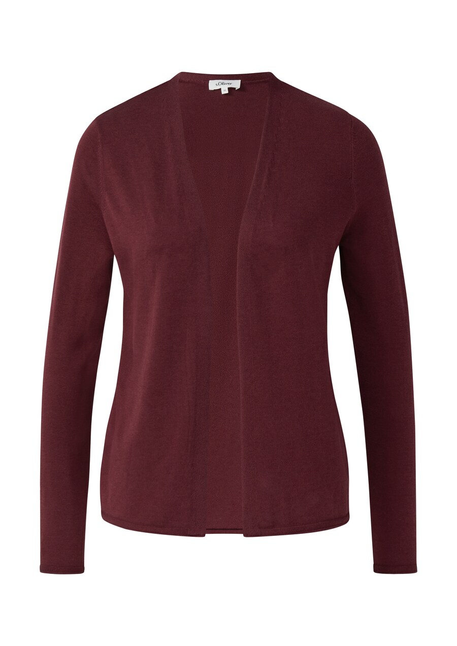 Вязаный кардиган s.Oliver, бордовый
Вязаный кардиган s.Oliver, бордовый