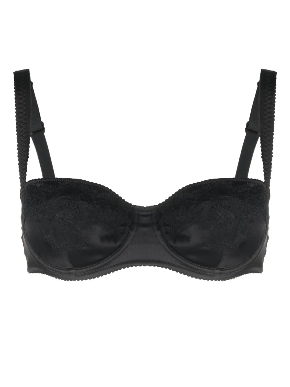 Кружевной бюстгальтер-балконет DOLCE & GABBANA, черный
Кружевной бюстгальтер-балконет DOLCE & GABBANA, черный