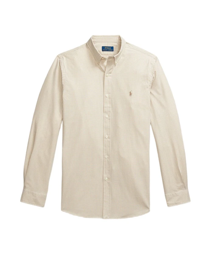 Рубашка поло с изображением пони Ralph Lauren, бежевый
Рубашка поло с изображением пони Ralph Lauren, бежевый