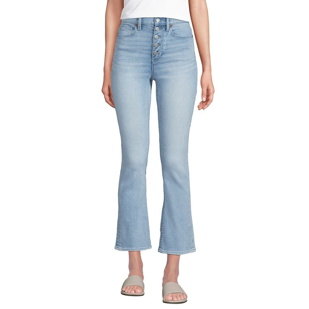 Женские укороченные расклешенные джинсы с высокой посадкой и пуговицами Lands End Recover Lands' End, цвет Arctic Indigo
Женские укороченные расклешенные джинсы с высокой посадкой и пуговицами Lands End Recover Lands' End, цвет Arctic Indigo