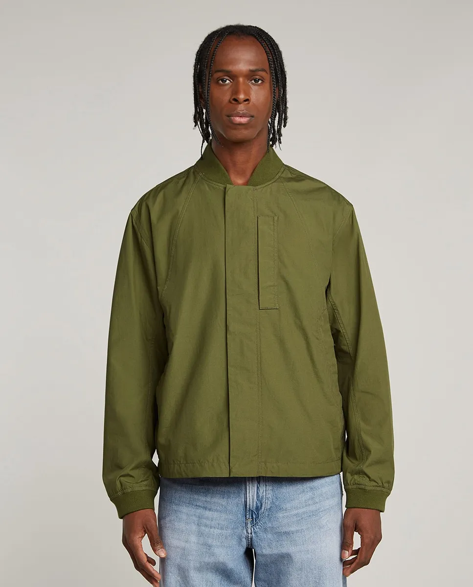 Куртка-бомбер на молнии со скрытыми пуговицами G-Star, зеленый
Куртка-бомбер на молнии со скрытыми пуговицами G-Star, зеленый