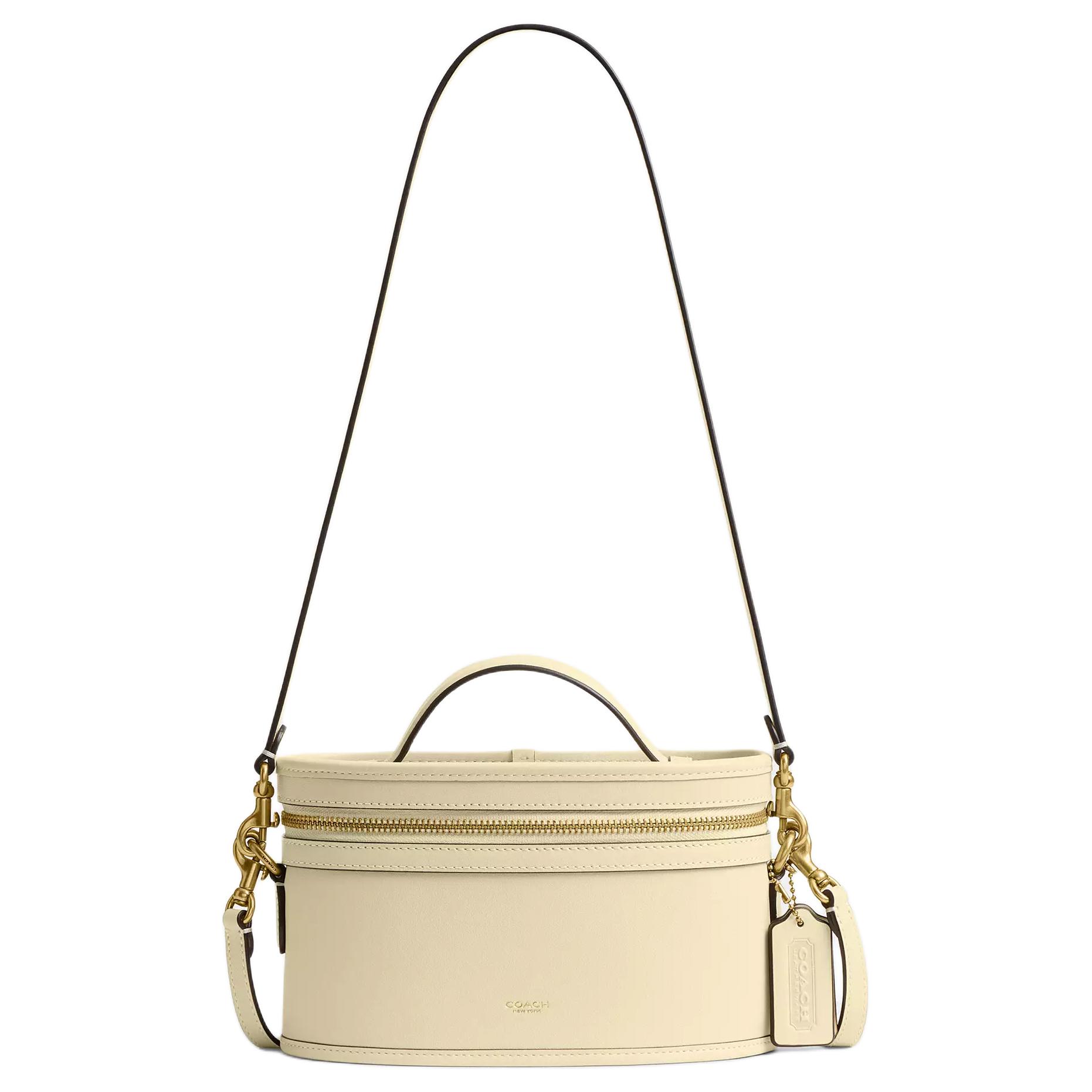 COACH Кожаная наплечная сумка для трейла, кроссбоди, маленькая женская сумка moonlight yellow
COACH Кожаная наплечная сумка для трейла, кроссбоди, маленькая женская сумка moonlight yellow