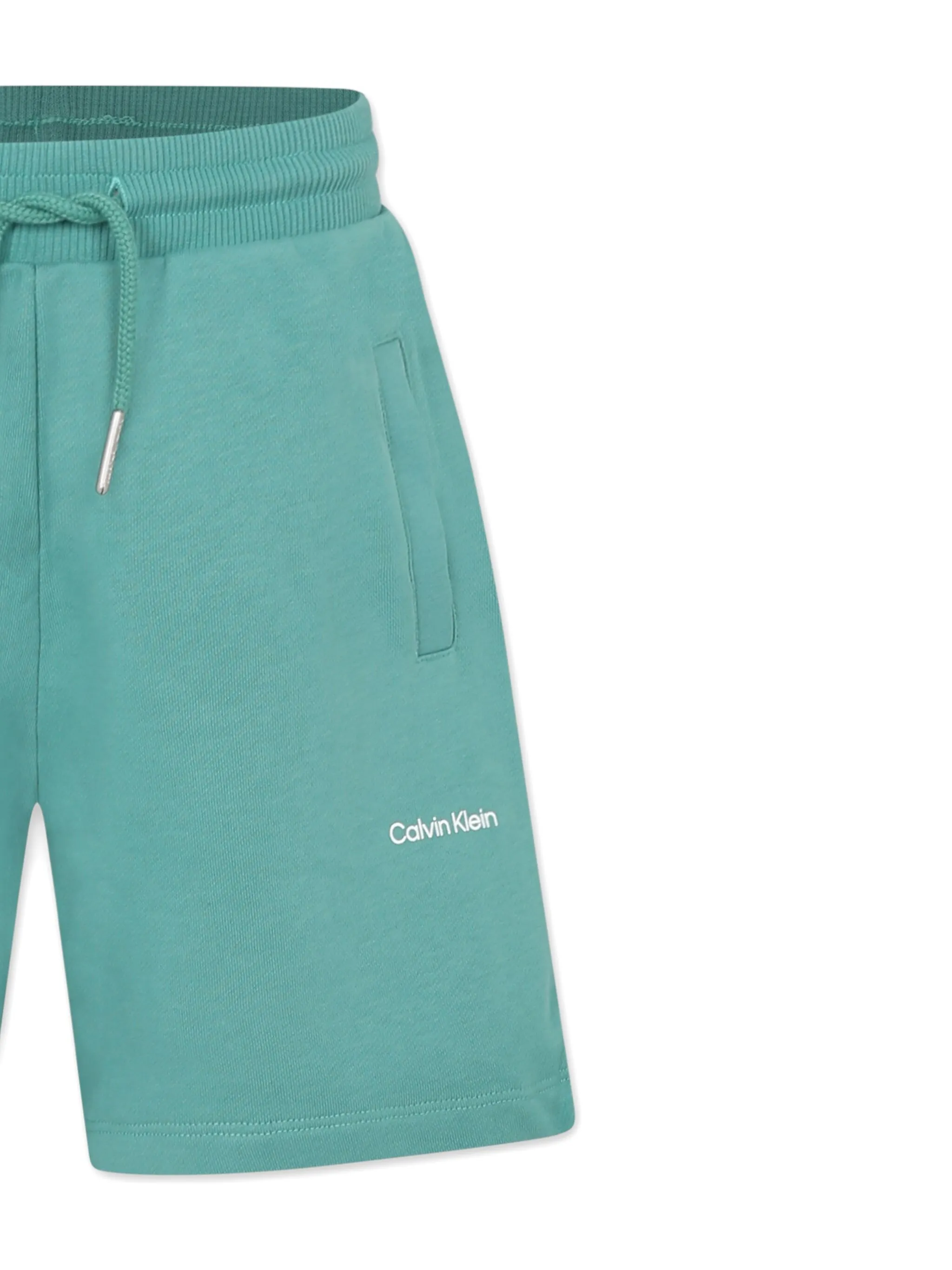 Хлопковые шорты Calvin Klein Kids, зеленый
Хлопковые шорты Calvin Klein Kids, зеленый