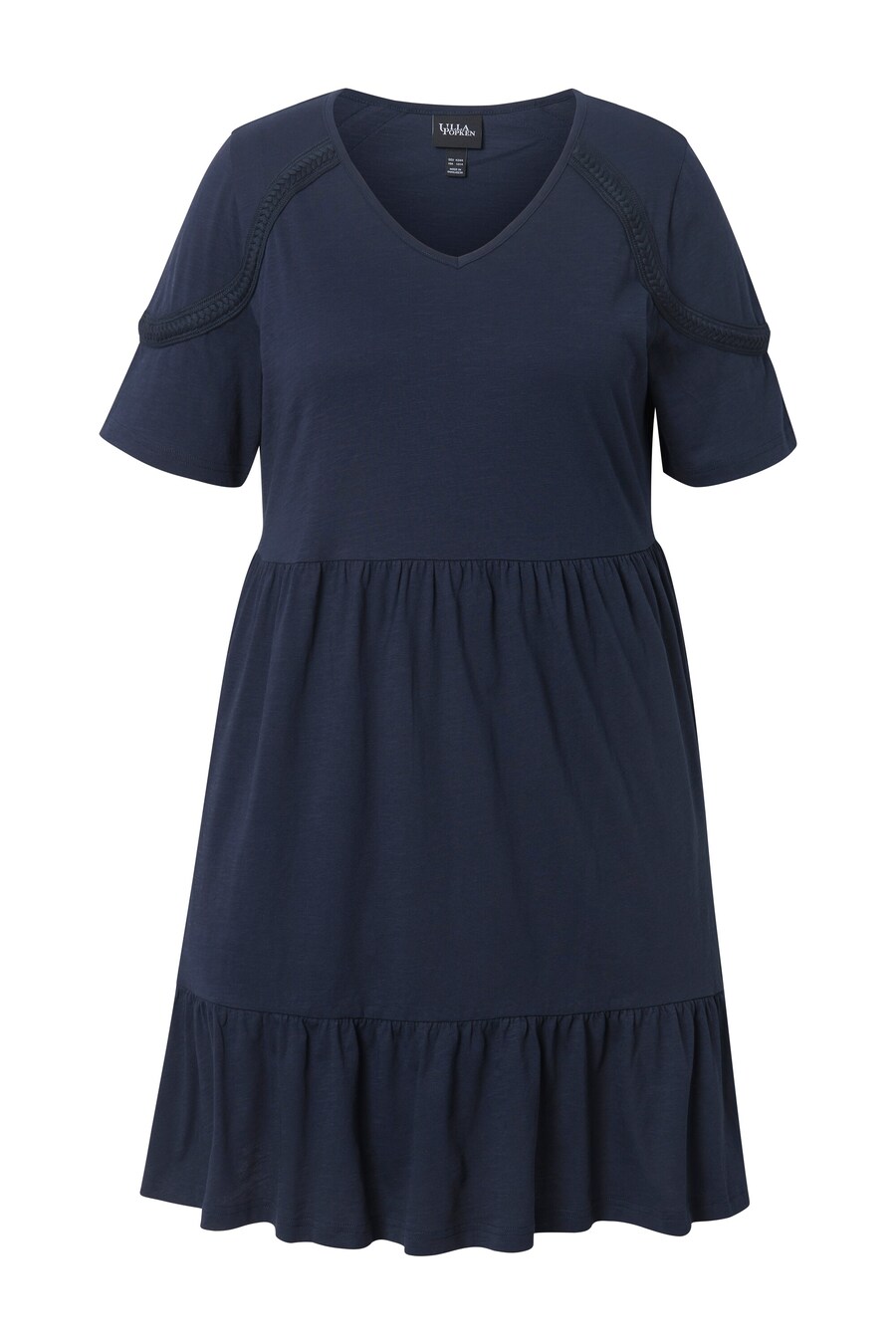 Платье Ulla Popken, marine blue
Платье Ulla Popken, marine blue