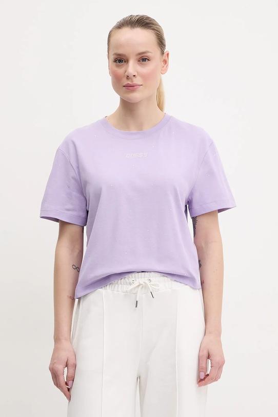 Хлопковая футболка PRIMULA Guess, фиолетовый
Хлопковая футболка PRIMULA Guess, фиолетовый