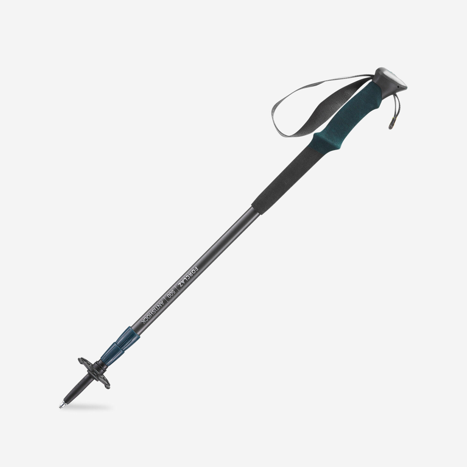 1 противоударная походная палка - MT500 Anti-shock Grey Forclaz