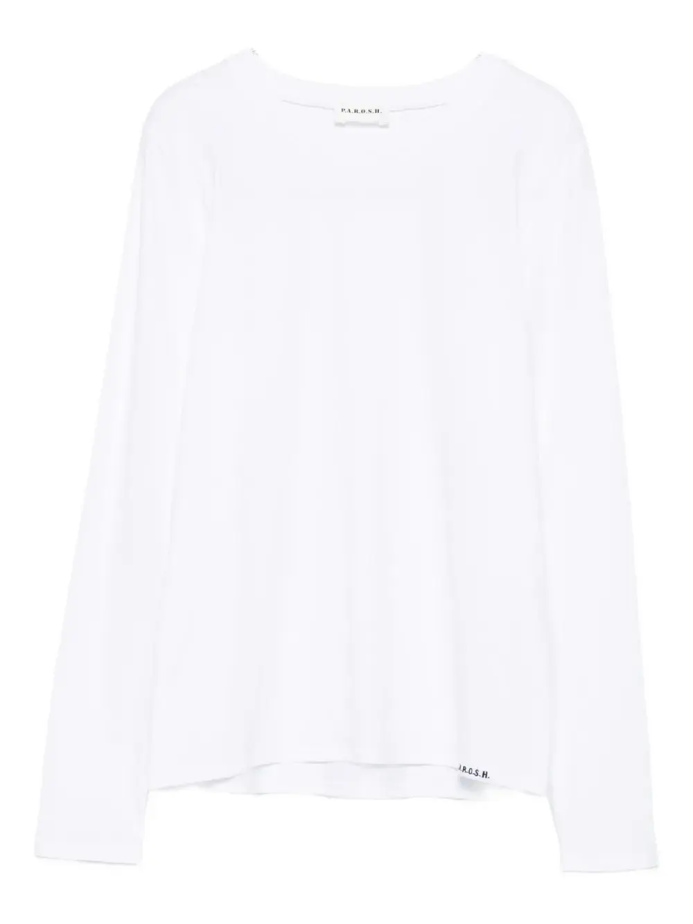 Хлопковая футболка с длинными рукавами P.A.R.O.S.H., белый
Хлопковая футболка с длинными рукавами P.A.R.O.S.H., белый