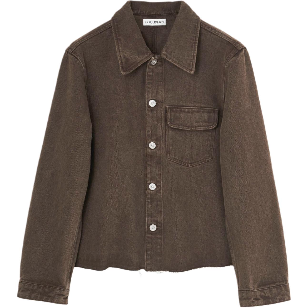 OUR LEGACY Куртка Cut Rebirth, Chocolate
OUR LEGACY Куртка Cut Rebirth, Chocolate
