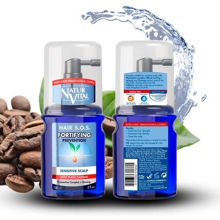 Спрей для кожи головы против выпадения волос 150 мл, Naturaleza Y Vida
Спрей для кожи головы против выпадения волос 150 мл, Naturaleza Y Vida