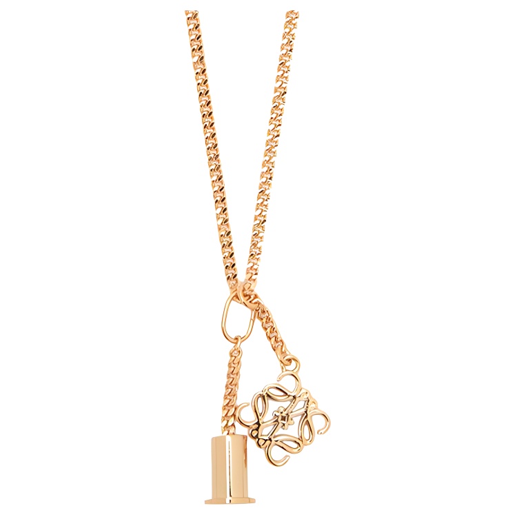 Золотое металлическое колье Women's Gold LOEWE, золотой
Золотое металлическое колье Women's Gold LOEWE, золотой