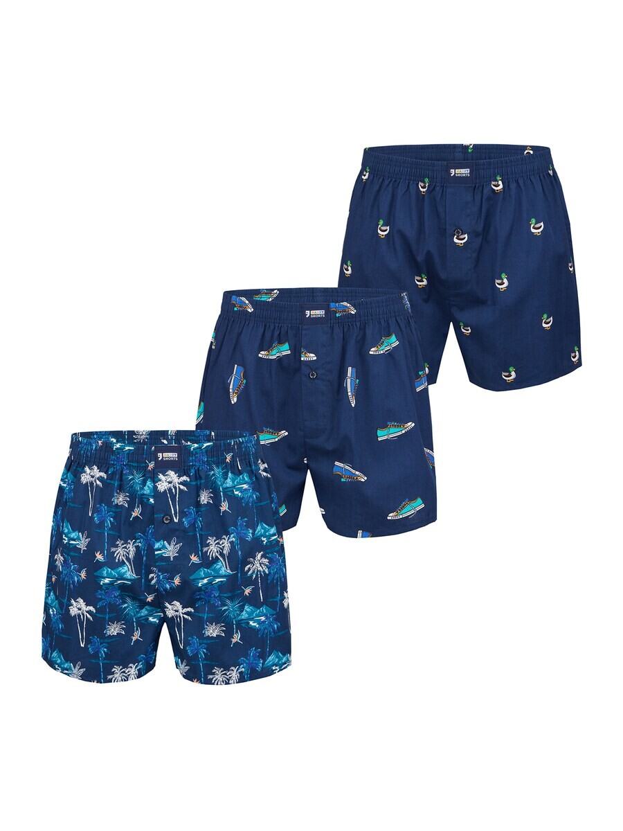 Шорты-боксеры Happy Shorts Boxer shorts Print Sets, разноцветный
Шорты-боксеры Happy Shorts Boxer shorts Print Sets, разноцветный