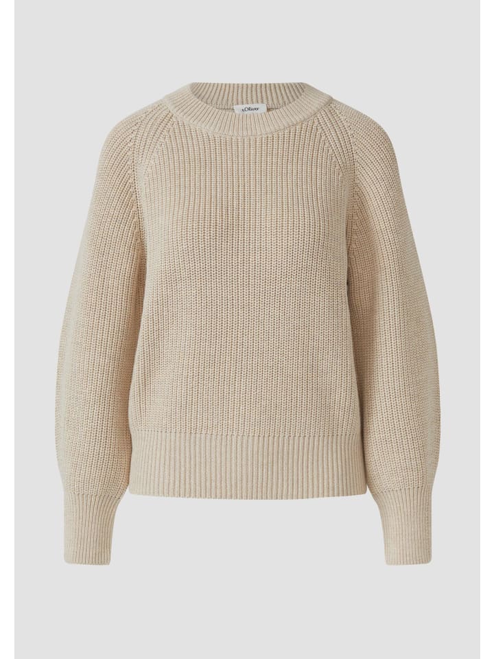 Вязаный свитер в цвете 81W9_бежевый s.Oliver
Вязаный свитер в цвете 81W9_бежевый s.Oliver
