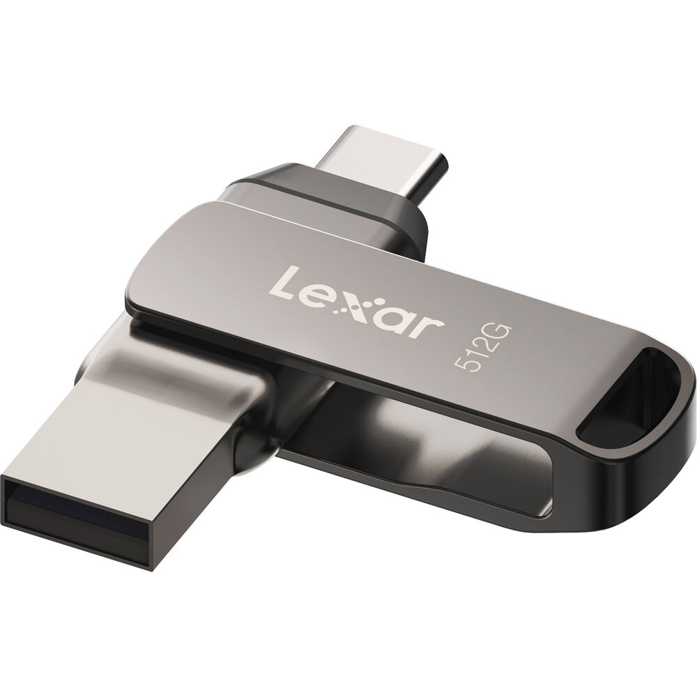 Lexar JumpDrive Dual Drive D400 USB 3.2 Gen 1 LJDD400512G-BNQNU
Lexar JumpDrive Dual Drive D400 USB 3.2 Gen 1 LJDD400512G-BNQNU
