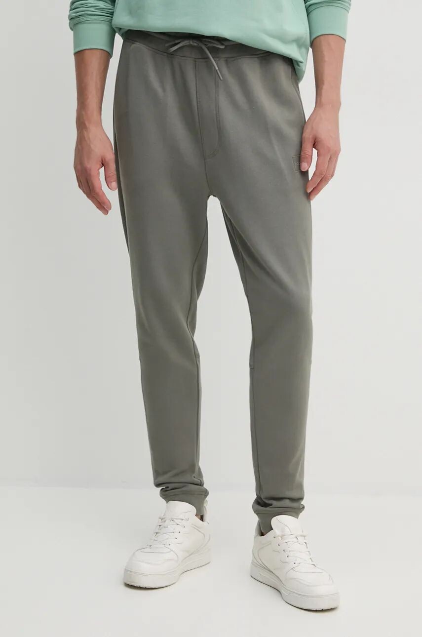 Хлопковые спортивные брюки Boss Orange, зеленый
Хлопковые спортивные брюки Boss Orange, зеленый