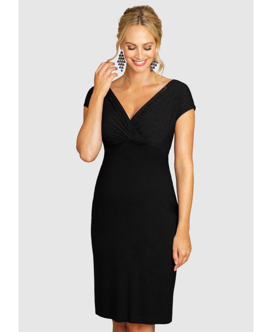 Платье-футляр в стиле Бардо для беременных Tiffany Rose Maternity, Night sky
Платье-футляр в стиле Бардо для беременных Tiffany Rose Maternity, Night sky