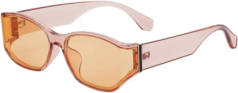 2027 - Винтажные овальные панк-солнцезащитные очки для женщин, изогнутая оправа, модные очки для мужчин, солнцезащитные очки-маски UV400 MTZJH, One Color
2027 - Винтажные овальные панк-солнцезащитные очки для женщин, изогнутая оправа, модные очки для мужчин, солнцезащитные очки-маски UV400 MTZJH, One Color