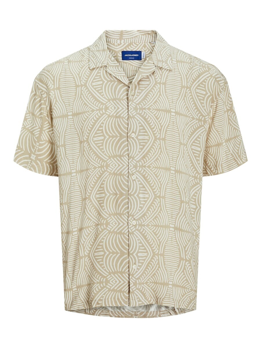 Повседневная рубашка JACK & JONES Comfort fit Button Up Shirt, цвет light beige/dark beige
Повседневная рубашка JACK & JONES Comfort fit Button Up Shirt, цвет light beige/dark beige