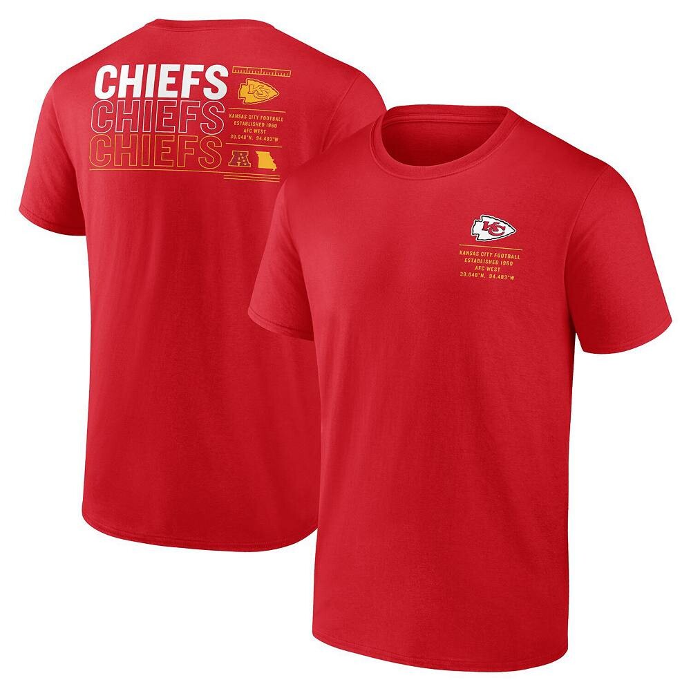 Мужская красная футболка Fanatics Kansas City Chiefs с повторной статистикой Fanatics Brands - White Label, цвет Chf Red
Мужская красная футболка Fanatics Kansas City Chiefs с повторной статистикой Fanatics Brands - White Label, цвет Chf Red