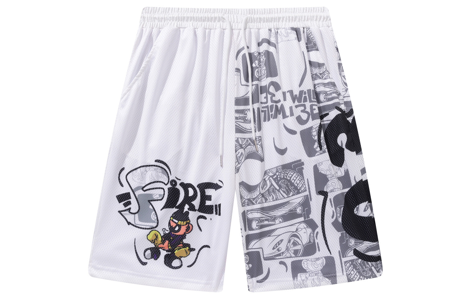 Fire Monkey Баскетбольные шорты унисекс FireMonkey, Черный
Fire Monkey Баскетбольные шорты унисекс FireMonkey, Черный