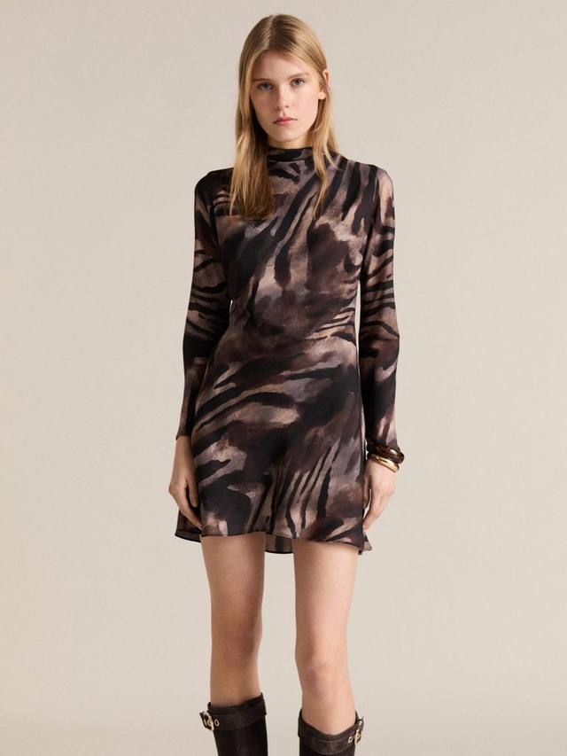 Мини-платье martina с принтом в виде зебры Mango, коричневый/разноцветный
Мини-платье martina с принтом в виде зебры Mango, коричневый/разноцветный