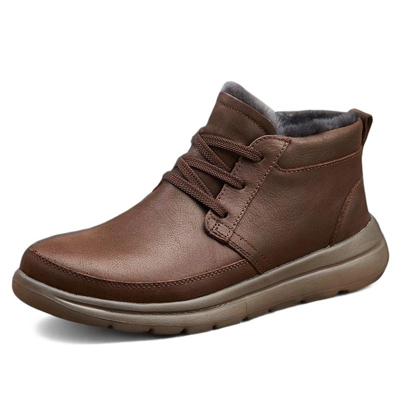 Devanro Теплые водонепроницаемые нескользящие короткие зимние ботинки мужские коричневые, цвет Brown
Devanro Теплые водонепроницаемые нескользящие короткие зимние ботинки мужские коричневые, цвет Brown