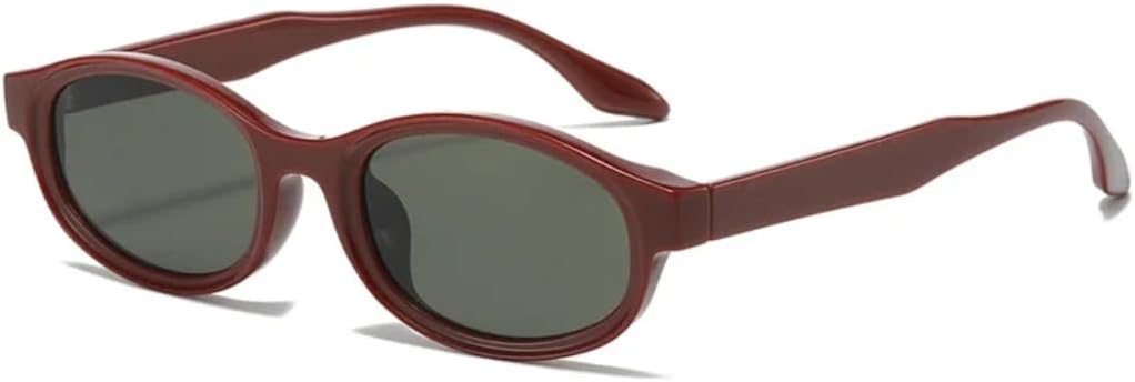 Овальные солнцезащитные очки для женщин в стиле панк, двухцветные, с защитой от УФ-излучения UV400, ретро-очки для мужчин, модные солнцезащитные очки с прозрачными линзами и оправой SZVVBKK, Wine Red
Овальные солнцезащитные очки для женщин в стиле панк, двухцветные, с защитой от УФ-излучения UV400, ретро-очки для мужчин, модные солнцезащитные очки с прозрачными линзами и оправой SZVVBKK, Wine Red