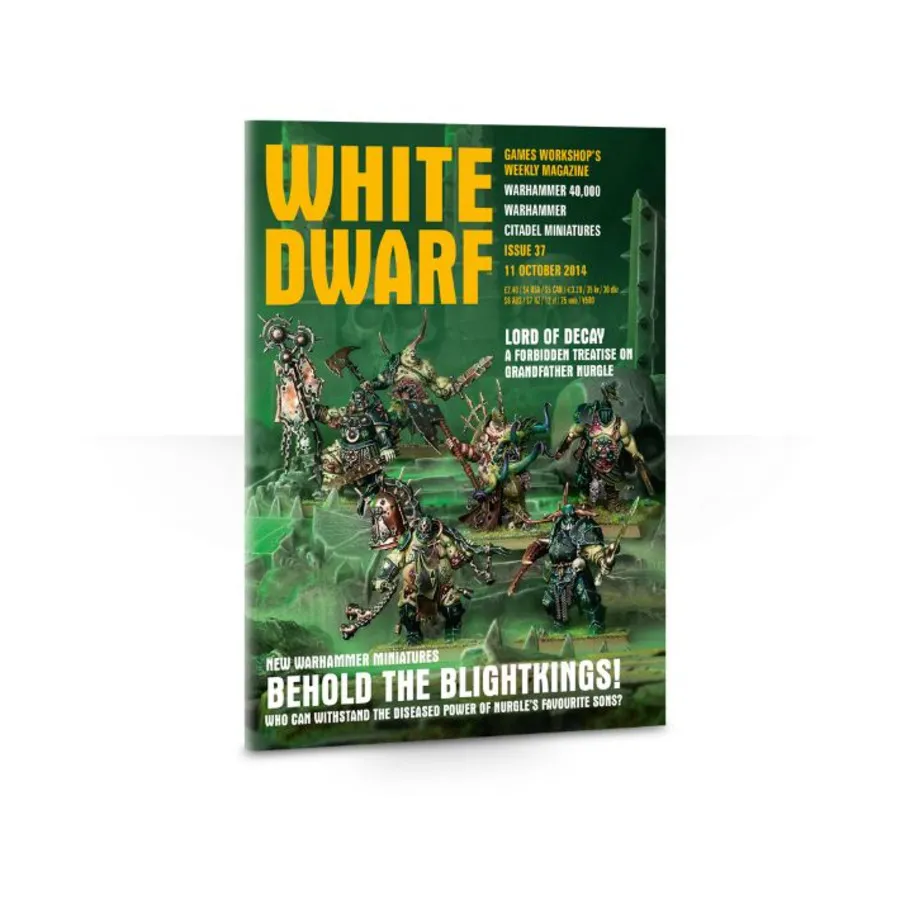 #37 «Узрите Королей Чужих, Повелителей Разложения», White Dwarf Weekly - 2014 (#1-#48)
#37 «Узрите Королей Чужих, Повелителей Разложения», White Dwarf Weekly - 2014 (#1-#48)