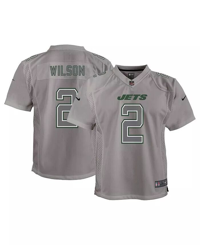 Серая игровая майка Big Boys Зака Уилсона New York Jets Атмосфера игры Nike, серый
Серая игровая майка Big Boys Зака Уилсона New York Jets Атмосфера игры Nike, серый