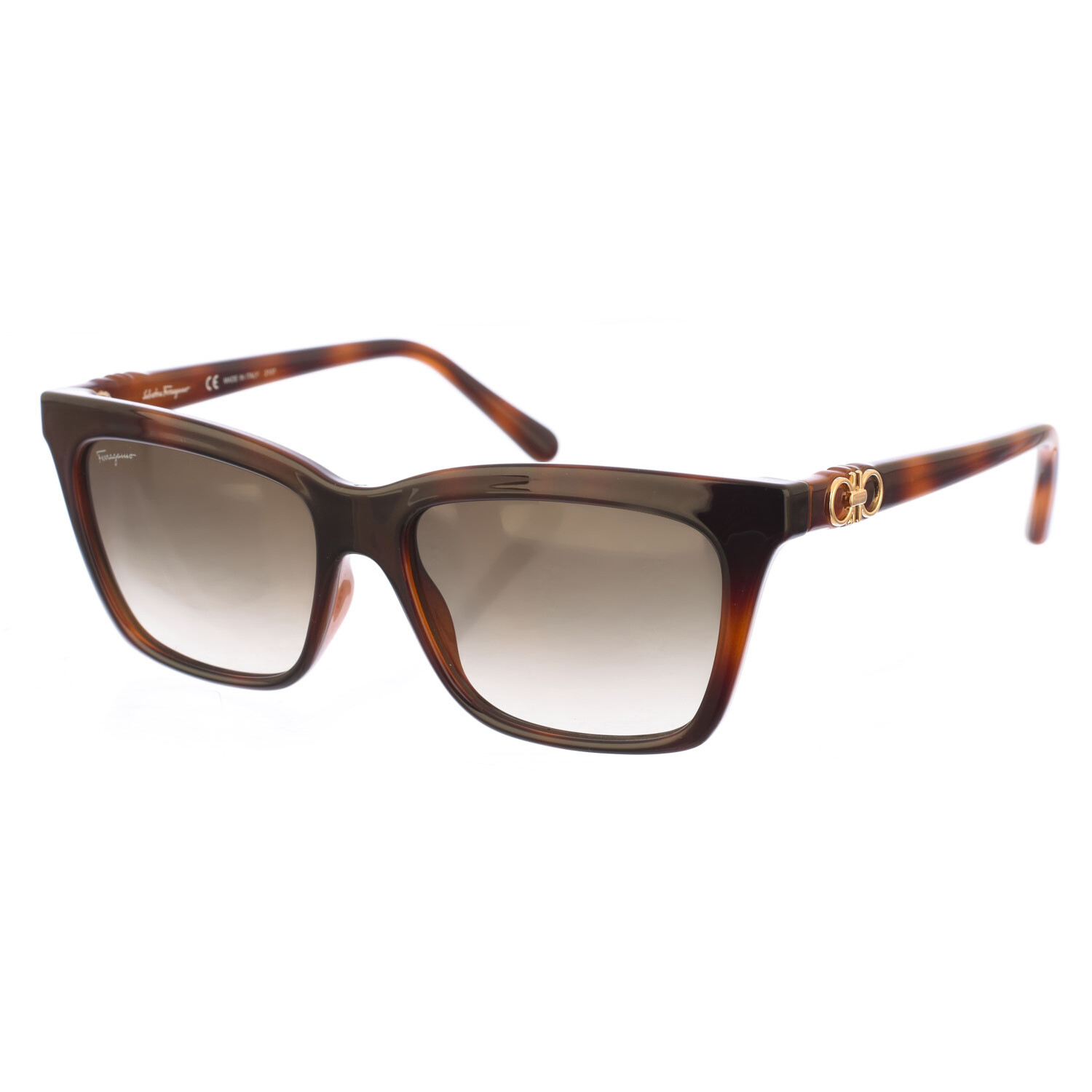 Солнцезащитные очки из ацетата квадратной формы sf1027s Salvatore Ferragamo, коричневый
Солнцезащитные очки из ацетата квадратной формы sf1027s Salvatore Ferragamo, коричневый