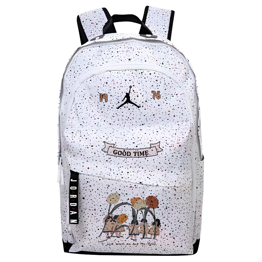 Jordan Полиэстеровый рюкзак унисекс белый, Tulip girl
Jordan Полиэстеровый рюкзак унисекс белый, Tulip girl