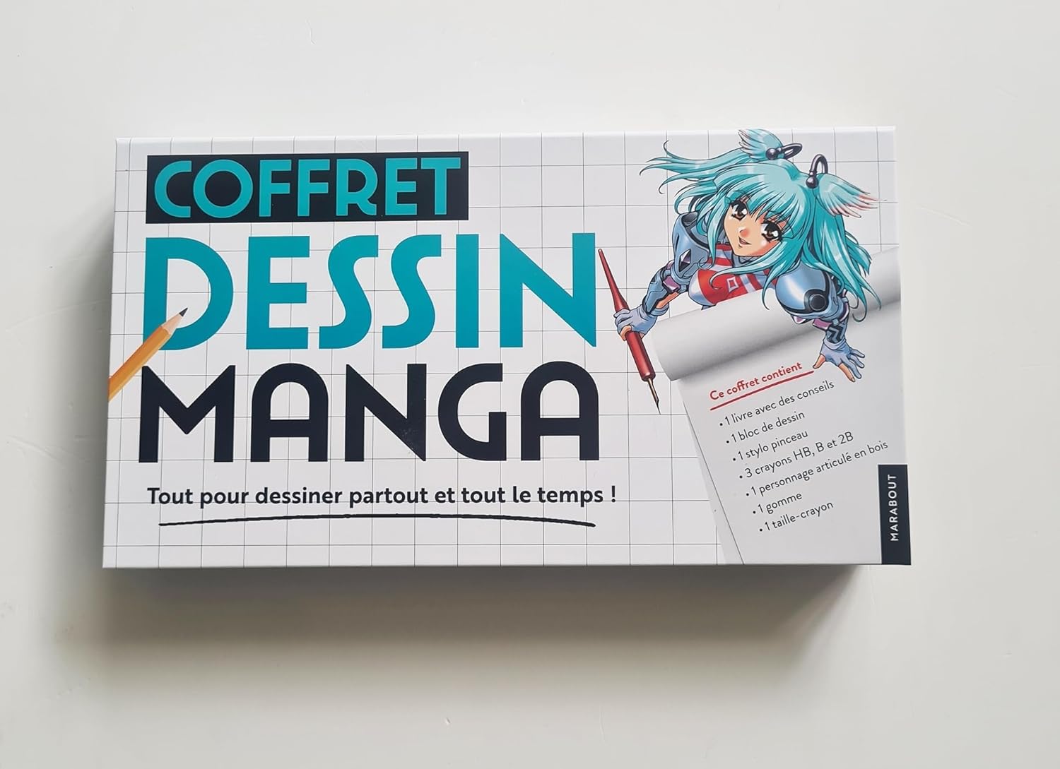 Coffret dessin Manga (MARABOUT)
Coffret dessin Manga (MARABOUT)