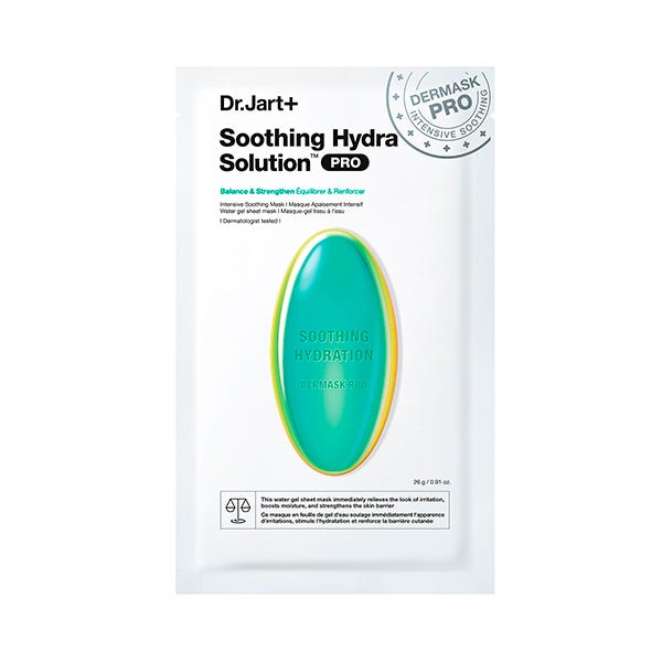 Увлажняющая и успокаивающая маска для лица DR JART+ Dermask Soothing Hydra Solutiontm Pro
Увлажняющая и успокаивающая маска для лица DR JART+ Dermask Soothing Hydra Solutiontm Pro