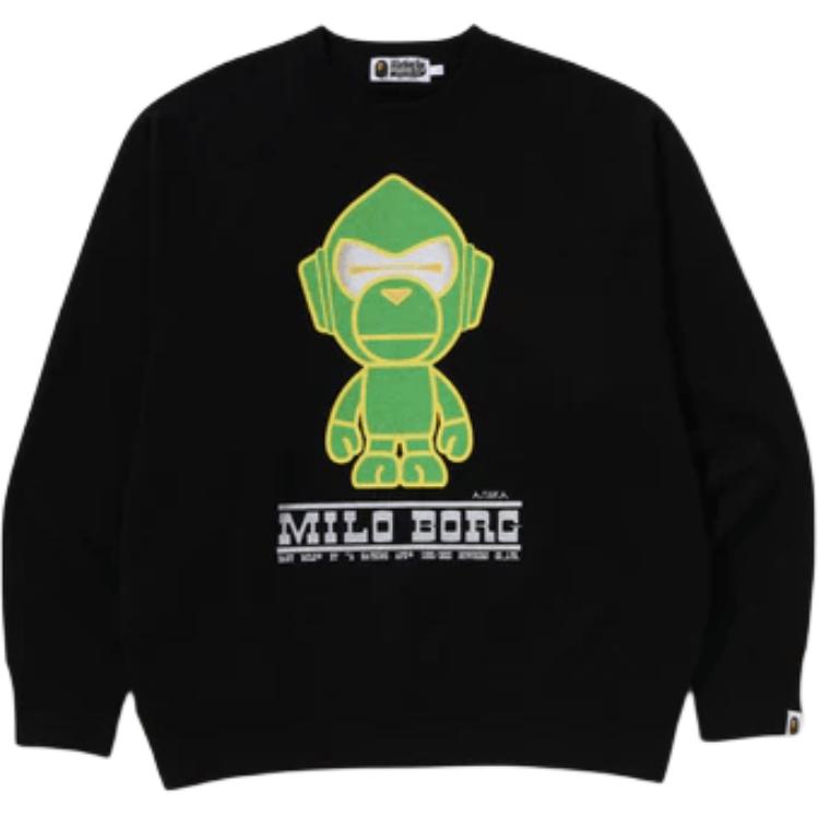 Свитшот мужской A BATHING APE, черный
Свитшот мужской A BATHING APE, черный