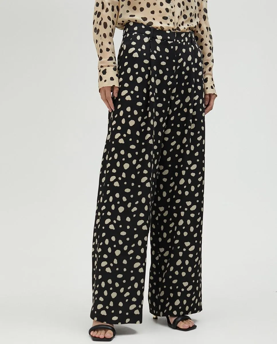 Женские прямые струящиеся брюки Lola Casademunt, черный
Женские прямые струящиеся брюки Lola Casademunt, черный