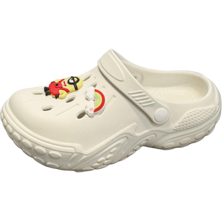 Детские тапочки с дышащей подошвой, противоскользящие, с амортизацией и противоударными свойствами Wooden houses, бежевый 
Детские тапочки с дышащей подошвой, противоскользящие, с амортизацией и противоударными свойствами Wooden houses, бежевый