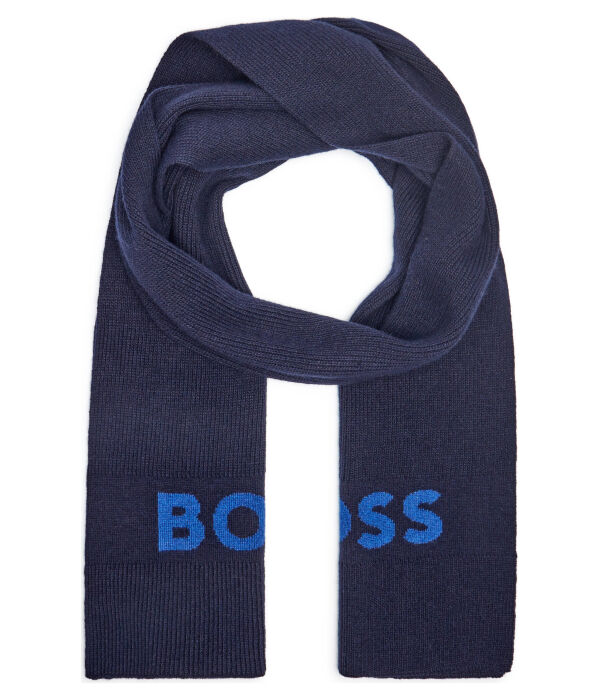 Шарф мужской Boss с добавлением шерсти и кашемира, синий
Шарф мужской Boss с добавлением шерсти и кашемира, синий