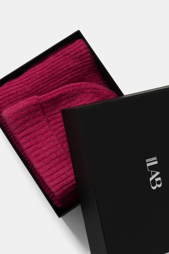 Шапка и шарф с шерстью Answear.Lab, розовый
Шапка и шарф с шерстью Answear.Lab, розовый