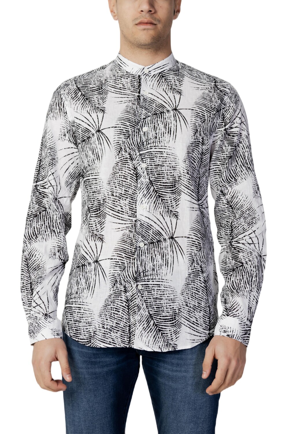 Рубашка Antony Morato с рисунком, черный/белый
Рубашка Antony Morato с рисунком, черный/белый