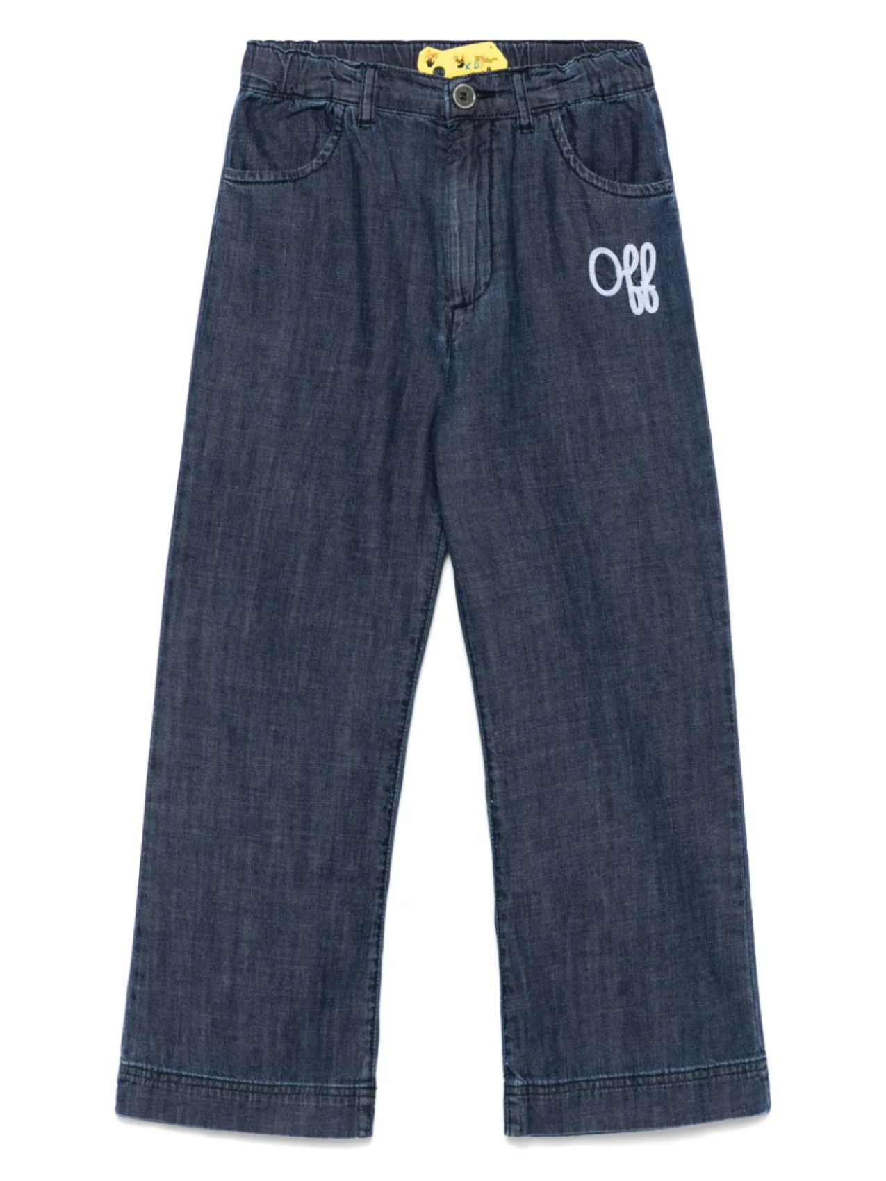 Джинсы Off-White Kids Script Type, синий
Джинсы Off-White Kids Script Type, синий